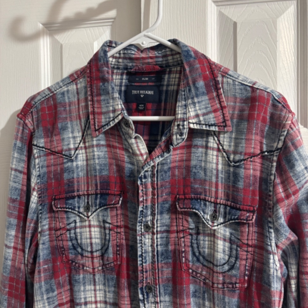 True Religion Button Down Shirt - Picture 2 of 5